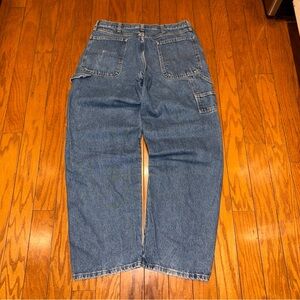 Rustler Relaxed Fit Blue Jeans